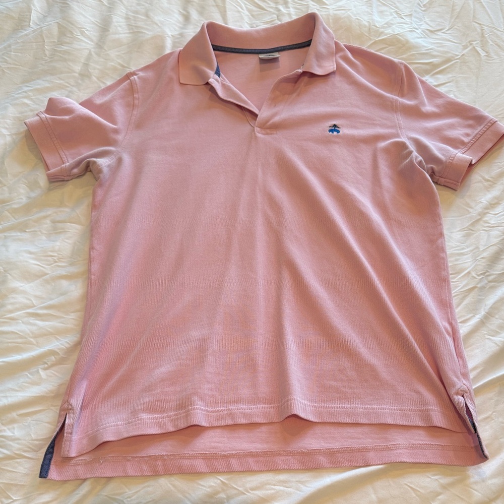 Brooks Brothers Pink Polo